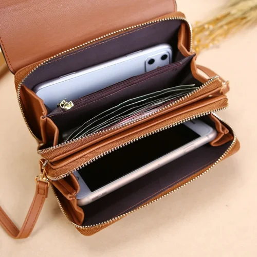 Stylish Multifunctional Women's Handbags - PU Leather Large Capacity Crossbody Bags