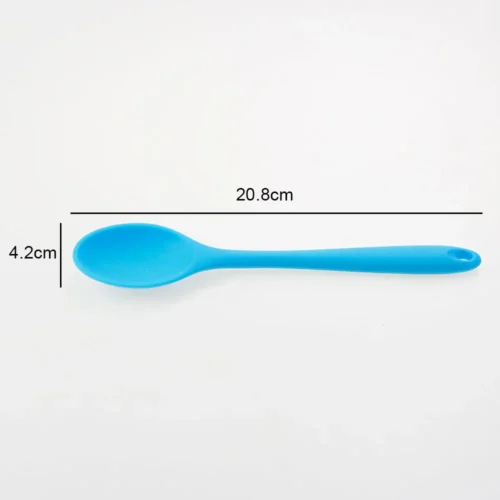 Silicone Soup Spoon - Heat-Resistant Kitchen Utensil for Stirring and Serving