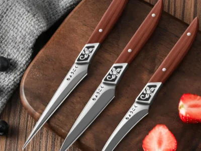 Chef Carving Knife Set - Precision Fruit and Vegetable Carving Tools for Creative Kitchen Use