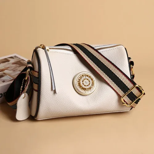 Luxury Designer Genuine Leather Handbags for Women - Fashion Shoulder Bags