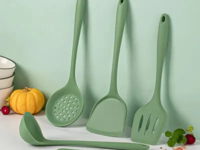 Food-Grade Silicone Kitchen Utensils - Heat-Resistant Durable Cooking Tools
