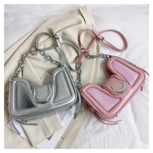 Kawaii Vintage Shoulder Bags - Unique Pastel Punk Fashion for Women