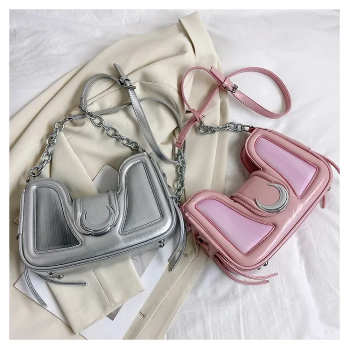 Kawaii Meets Vintage Chic, Unique Shoulder Bags for the Pastel Punk Princess