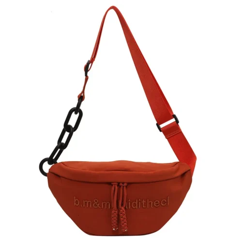 Half-Moon Fanny Packs - Trendy PU Leather Bags for Fashionistas