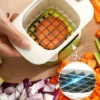 Multifunctional Vegetable Cutter – Hand Pressure Vegetable Cutter for Carrot, Potato, Onion, and More, Practical Vegetable Dicing Tool