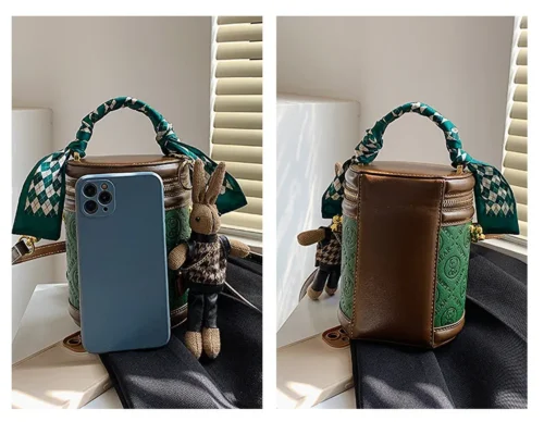 Spacious Cylinder Bucket Crossbody Bags - Stylish and Versatile for Women