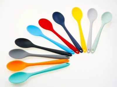 Silicone Soup Spoon - Heat-Resistant Kitchen Utensil for Stirring and Serving