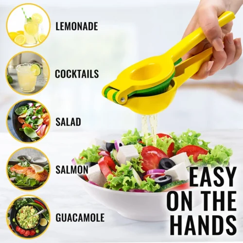 2-in-1 Metal Hand Press Juicer