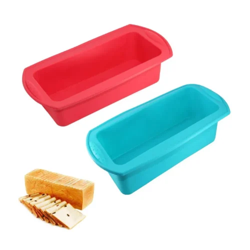 Silicone Bread Loaf Pans for Baking Cakes, Breads, and More