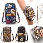 New Mobile Phone Bag Female Mini Crossbody Bag Shoulder Messenger Bag Wrist Coin Purse Leisure Forearm Bag Women for Handbags