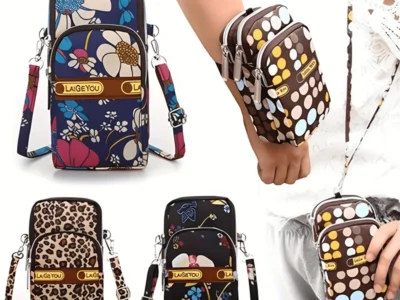 New Mobile Phone Bag Female Mini Crossbody Bag Shoulder Messenger Bag Wrist Coin Purse Leisure Forearm Bag Women for Handbags