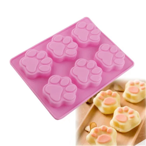 Cat Claw Chocolate Silicone Mold for DIY Cake Decoration Candy Jelly and Soap Making
