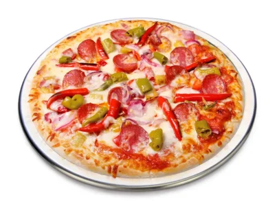 Aluminum Mesh Pizza Screen - Round Baking Tray for Thin Crust Pizzas