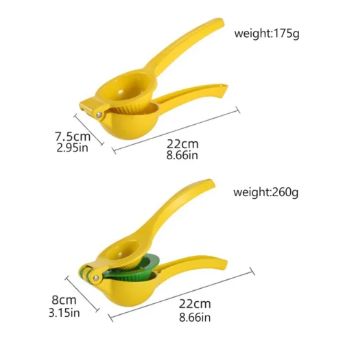2-in-1 Metal Hand Press Juicer