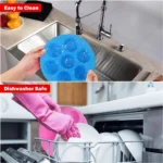7-hole Silicone Cake Mold Airfryer Accessories Microwave Oven Baking Mold Food Grade Baking Cake Silicone Mold Baking Tools
