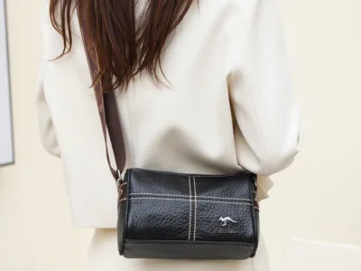 Genuine Leather Crossbody in a Range of Colors and Styles / Turn Heads with Luxury / Bold Leather Crossbody that Makes a Statement