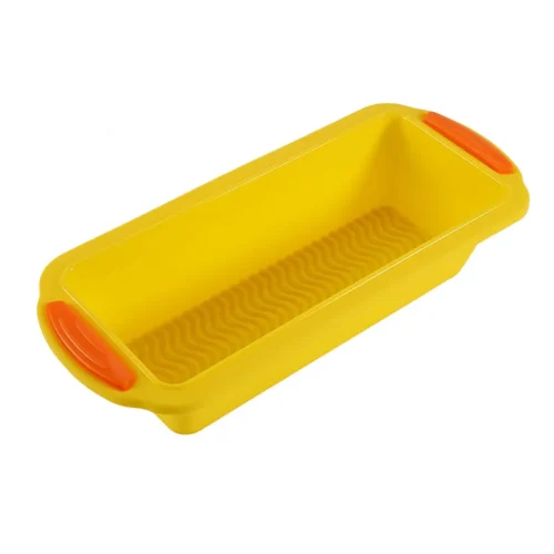 Rectangular Two-Color Silicone Toast Baking Tray: Non-Stick Cake and Bread Baking Mold