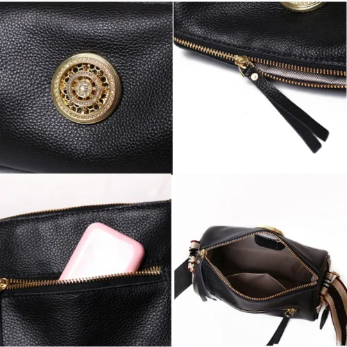 Luxury Designer Genuine Leather Handbags for Women - Fashion Shoulder Bags