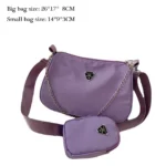 2-in-1 Fashion Handbag Set for Women / Stylish Crossbody Bags and Shoulder Handbags for Trendy Travel and Shopping