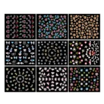 30 Sheets of 3D Flower Nail Art Stickers: Self-Adhesive Nail Decals for DIY Nail Salons - Nail Art Supplies for Women and Girls