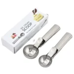 Versatile Stainless Steel Scoop - Perfect for Ice Cream and Fruit - Essential Kitchen Tool