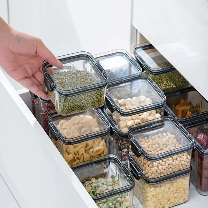 Organize Your Kitchen with Seasoning Box Storage Containers – Perfect for Preserving Food, Spices, and More!