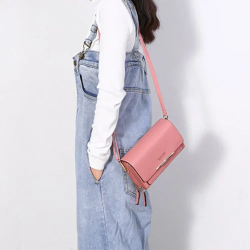 Stylish Multifunctional Women's Handbags - PU Leather Large Capacity Crossbody Bags