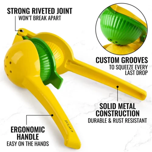 2-in-1 Metal Hand Press Juicer