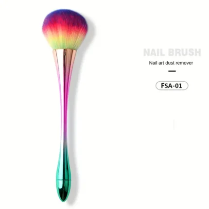Manicure Dust Brush: Small Waist Makeup Brush, Ideal for Internet Celebrity Looks, Blush Application, and Loose Paint