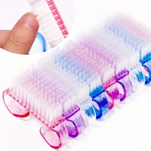 Premium Quality Nail Cleaning Brush Tool: Soft and Effective for Removing Dust and Keeping Nails Clear - Ideal for Manicure and Pedicure