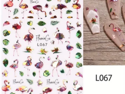 Holographic 3D Devil Eyes Nail Stickers: Wave Mushroom Nail Art Decals with Self-Adhesive Sliders - Elevate Your Nails with Unique and Eye-Catching Marble Nail Decals