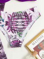 New Fashion Mesh Split Three-Piece Bikini Swimsuit