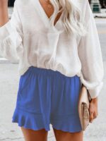 Women's High Waist Loose Straight Shorts for a Casual Yet Chic Look