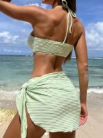Seductive Strappy Two-Piece Bikini Swimsuit