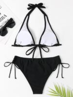 Strappy Two-Piece Bikini- Stylish and Sexy Swimwear