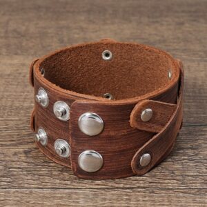 Retro Multi-layer Leather Bracelet- Simple, Classic Style with Vintage Charm