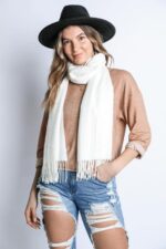 Cashmere Feel Long Scarf- Wrap Yourself in Cozy Elegance
