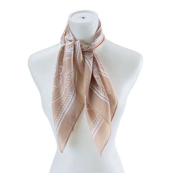 Sleek Silk Fashion Scarf- Elevate Your Style with Luxurious Elegance