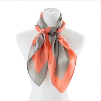Luxurious Silk Fashion Scarf- Elevate Your Style with Timeless Sophistication
