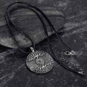 Crafted Celtic Tree of Life Pendant & Chain- Symbolize Renewal and Growth with Handcrafted Elegance