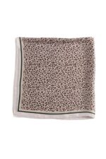 Wildly Stylish Leopard Silk Scarf- Elevate Your Outfit with Animal Print Elegance