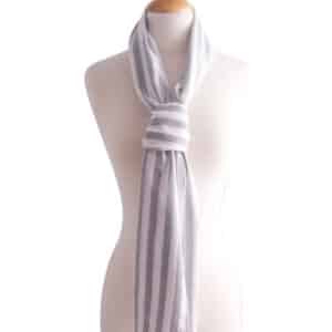 Relaxed Striped Scarf- Elevate Your Casual Look with Effortless Style