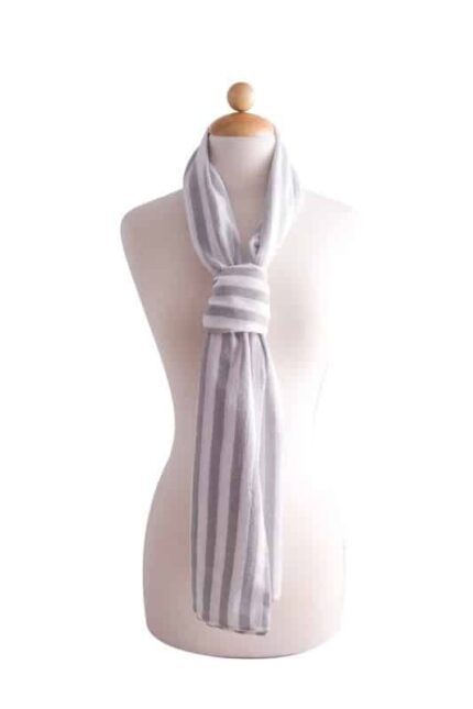 Relaxed Striped Scarf- Elevate Your Casual Look with Effortless Style