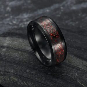 Crafted Basilisk Scale Wedding Ring- Mythical Elegance for Eternal Bonds