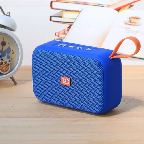Portable Mini Bluetooth Speaker, Wireless Soundbar with HIFI Subwoofer, TF Card, FM Radio, and Aux Support