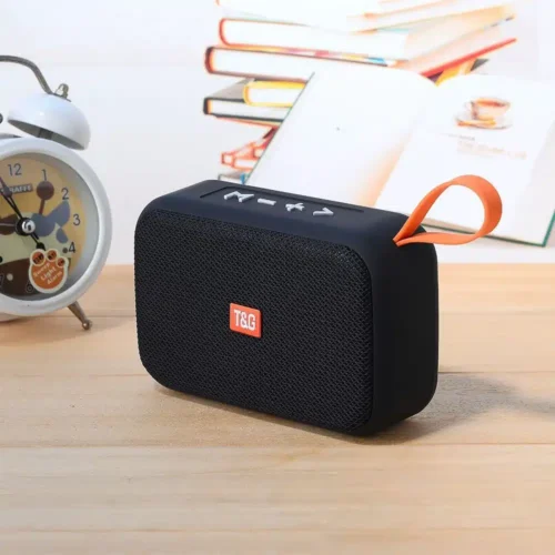 Portable Mini Bluetooth Speaker, Wireless Soundbar with HIFI Subwoofer, TF Card, FM Radio, and Aux Support