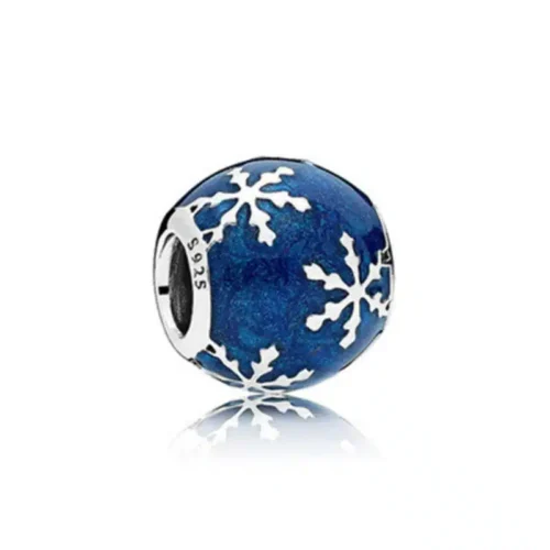 Captivating Blue Astronaut Charm – 925 Sterling Silver Bead for Luxury Bracelets & Necklaces