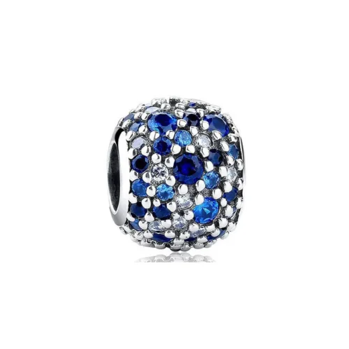 Captivating Blue Astronaut Charm – 925 Sterling Silver Bead for Luxury Bracelets & Necklaces