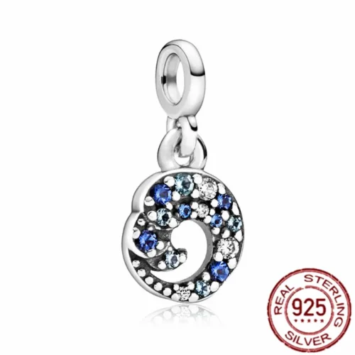 Captivating Blue Astronaut Charm – 925 Sterling Silver Bead for Luxury Bracelets & Necklaces