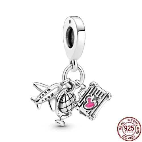 Captivating Blue Astronaut Charm – 925 Sterling Silver Bead for Luxury Bracelets & Necklaces
